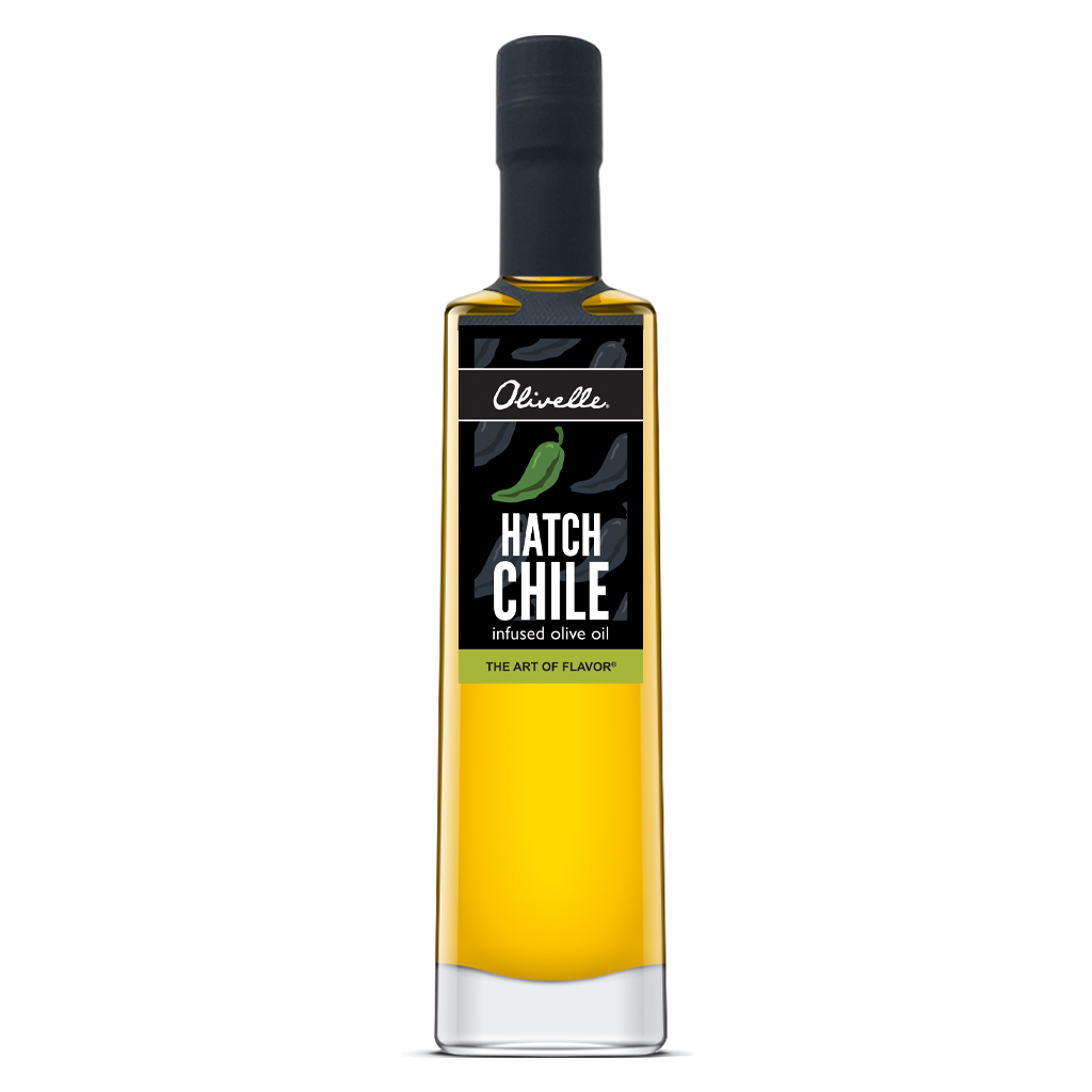 Green Chile Infused Olive Oil